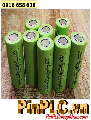 LISEN LR18650LA, Pin sạc 18650 lithium Li-ion 3.7v LISEN LS LR18650 2000mAh /Vỏ màu xanh (Discharge 10A)